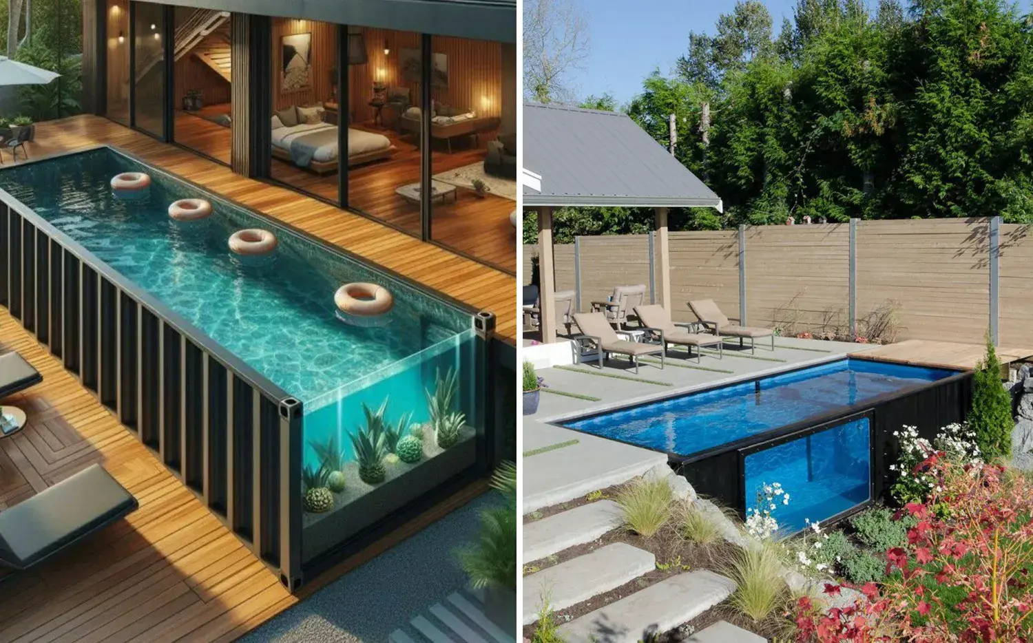 Piletas en containers: ideas, diseños y consejos para armarlas en casa