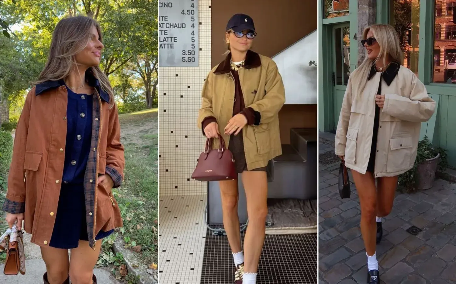 Barn jacket: la prenda de entretiempo que será furor en 2026