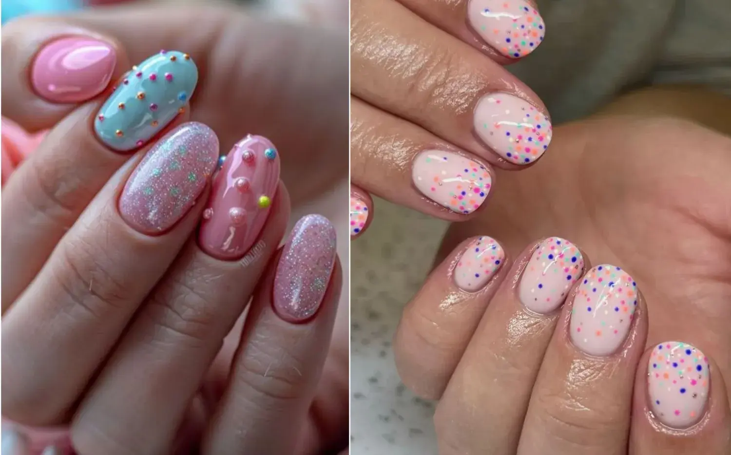 Candy nails: la manicura dulce que se convierte en la favorita del verano