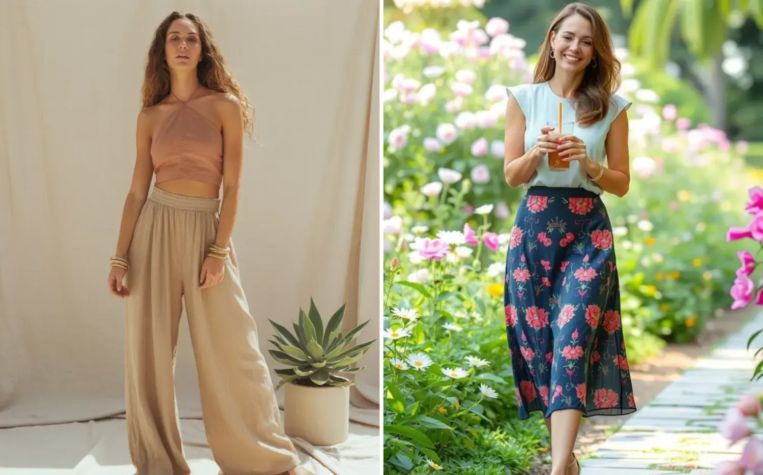 Una semana de outfits: imitá este armario cápsula para el calor