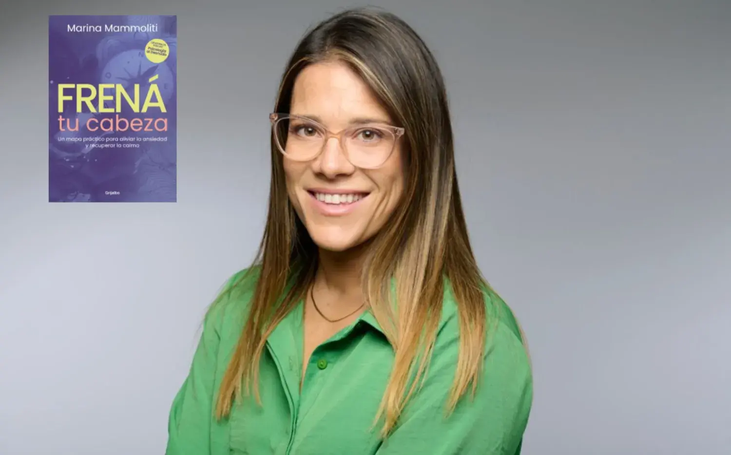 Marina Mammoliti presenta “Frená tu cabeza” en la Feria del Libro