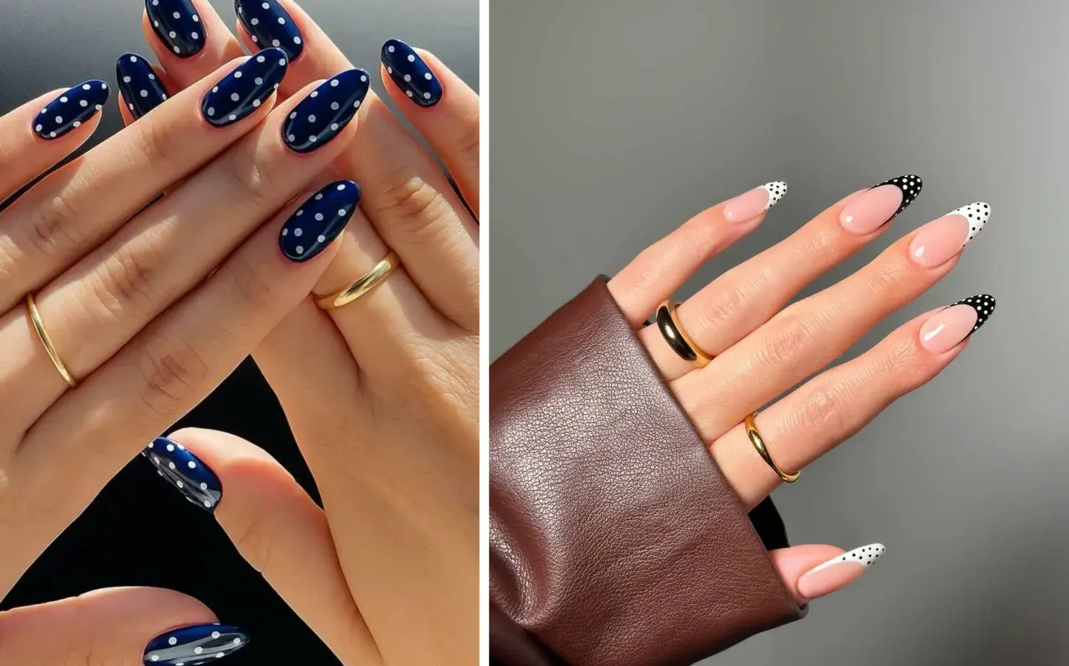 Uñas de lunares y puntos: 5 diseños para sumar estilo Uñas de lunares y puntos: 5 diseños para sumar estilo