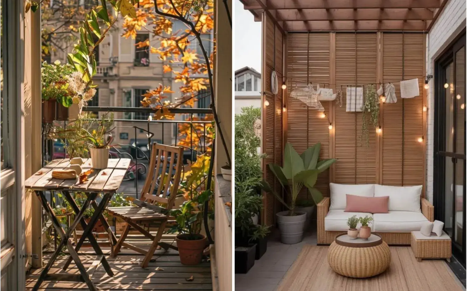 Terrazas de otoño: ideas prácticas para cubrir y cuidar tu jardín