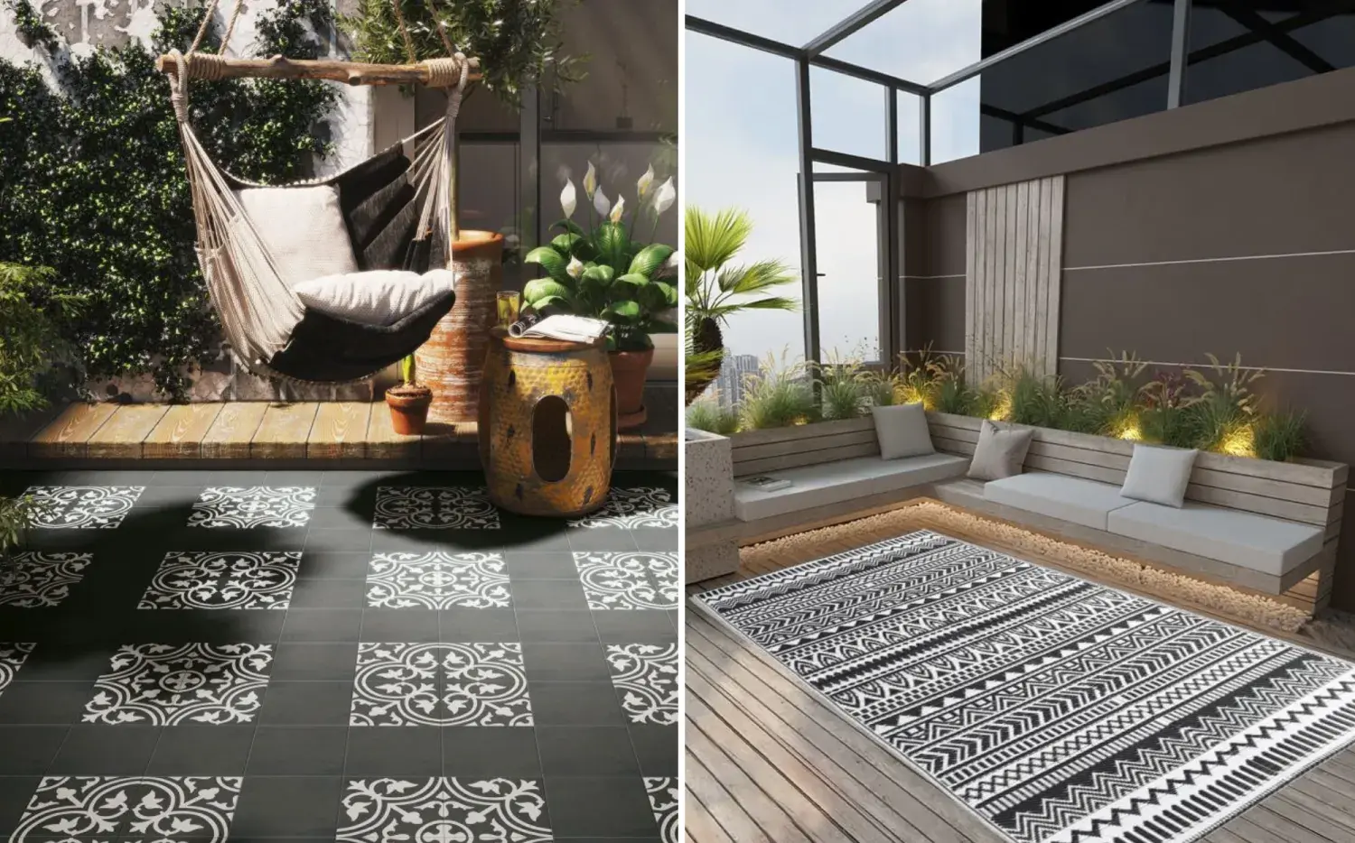 Tendencias en terrazas y balcones 2026: el césped artificial no va más