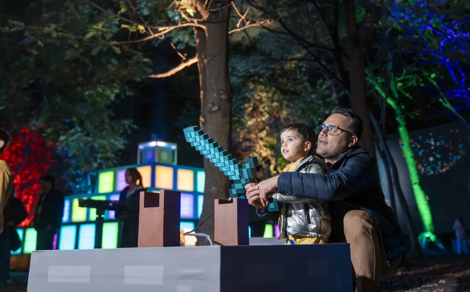 Así es Minecraft Experience Moonlight Trail, el mejor plan para chicos en Buenos Aires Así es Minecraft Experience Moonlight Trail, el mejor plan para chicos en Buenos Aires