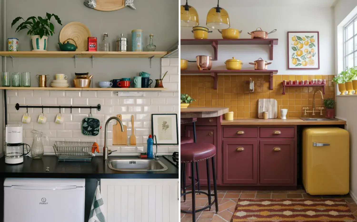 Tiny kitchens: 7 trucos deco para que tu cocina chica se sienta enorme