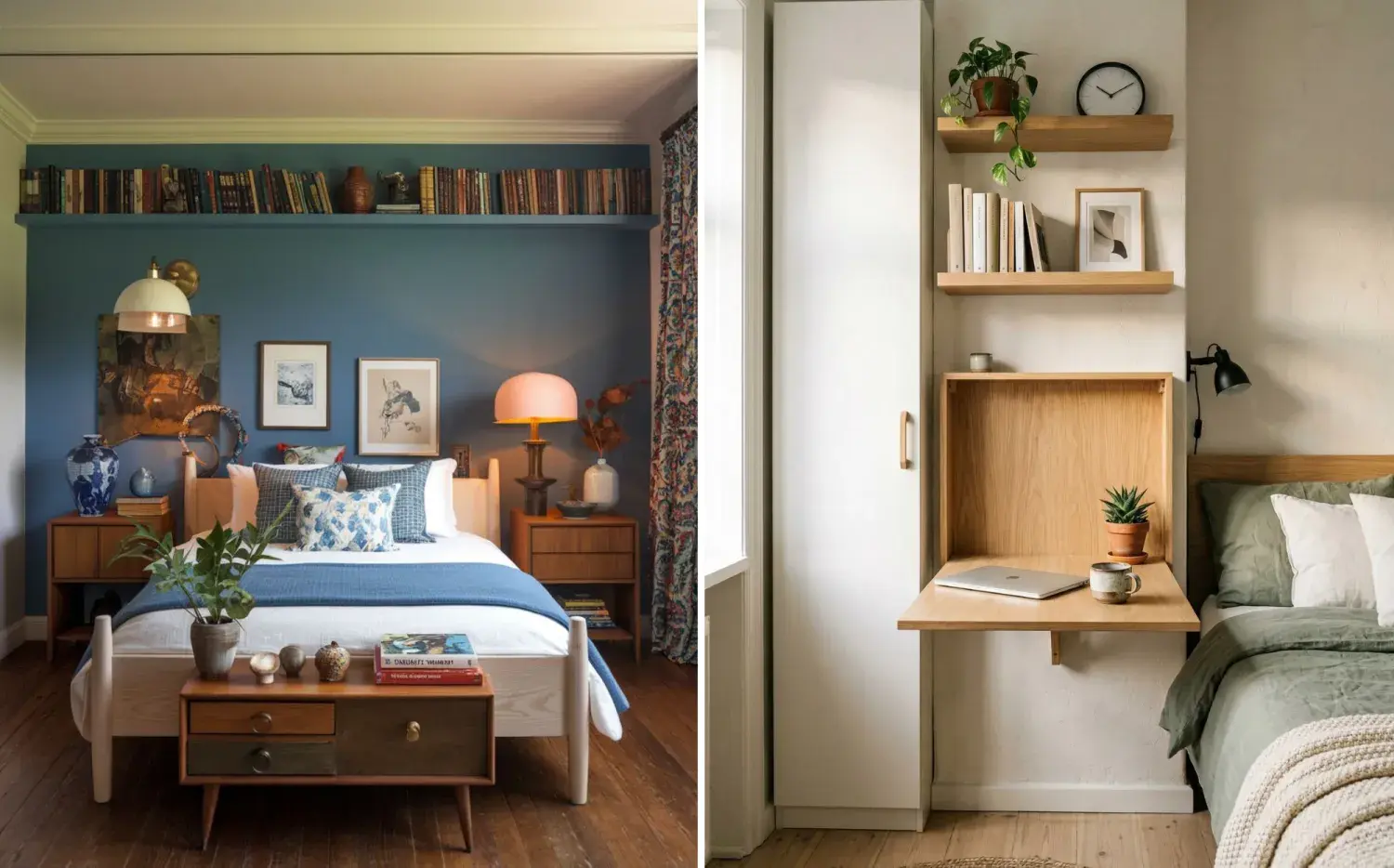 Tiny rooms: 5 ideas para transformar un dormitorio mini en un espacio soñado Tiny rooms: 5 ideas para transformar un dormitorio mini en un espacio soñado