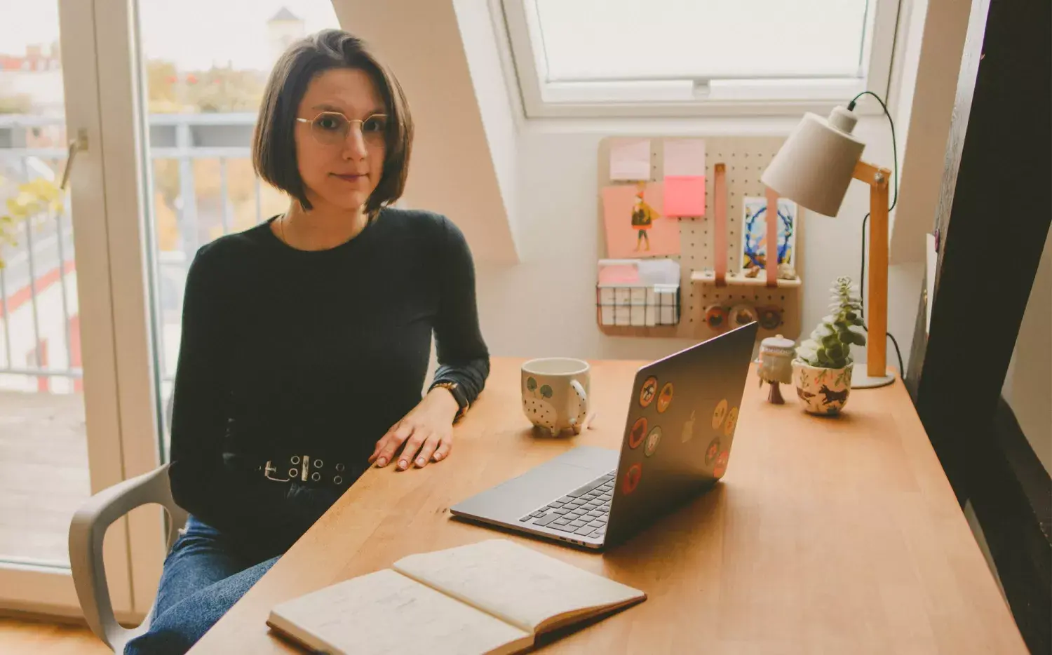 Desde Berlín. Creó una comunidad para ayudar a otros a trabajar la creatividad