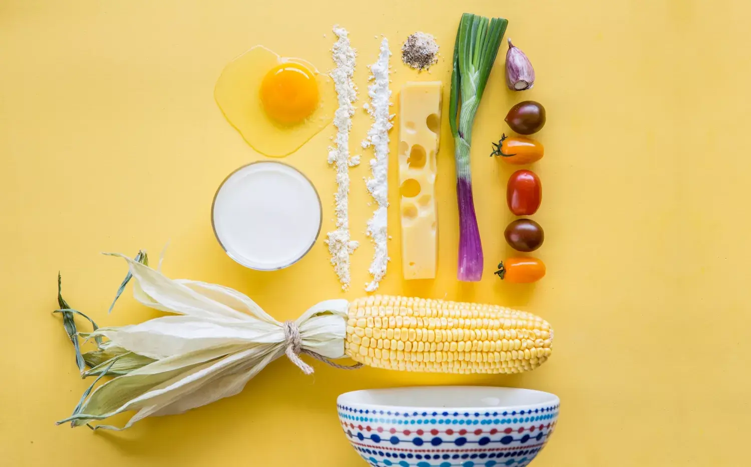 En 10 minutos: receta de pan de maíz con tomates cherry En 10 minutos: receta de pan de maíz con tomates cherry