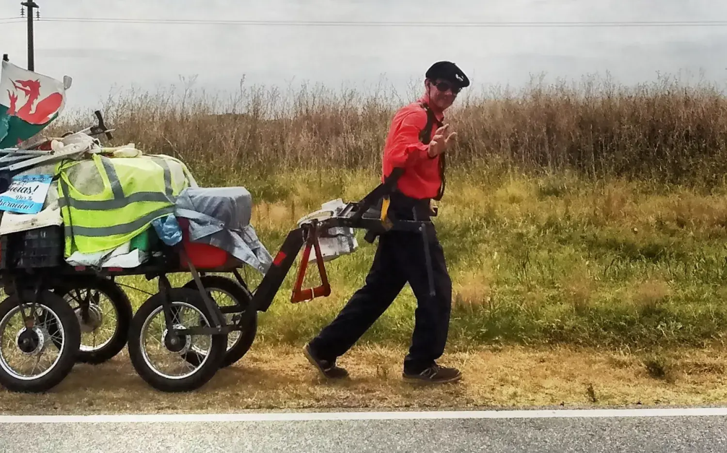 Un plan simple: caminar de Tierra del Fuego a Alaska en tres años