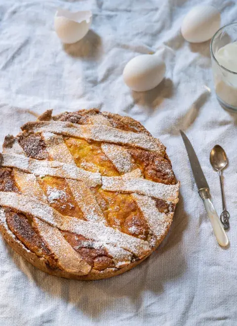 Receta de crostata de ricotta, el clásico italiano que enamora en el Vaticano