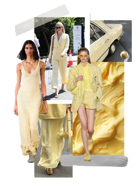 Butter yellow: este será el color estrella de la próxima temporada 