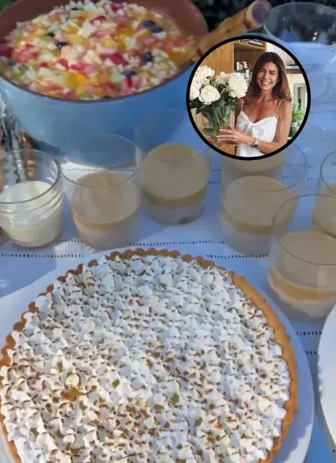 La mesa dulce de Juliana Awada ideal para inspirarte en Año Nuevo