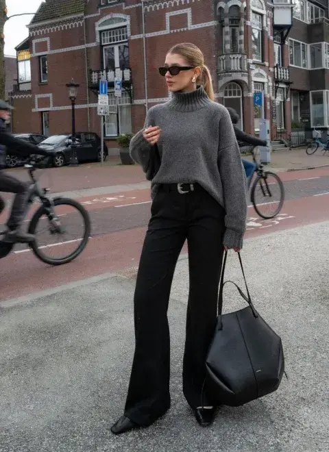 Sweater cuello tortuga: cómo usar la prenda tendencia del otoño-invierno 2026